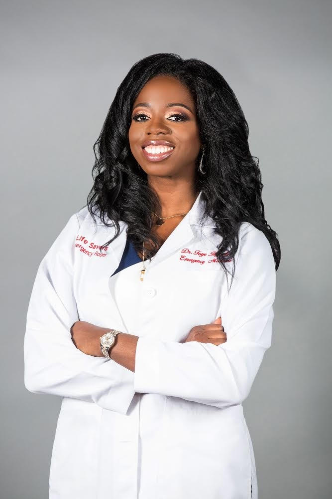 lady doctor smile