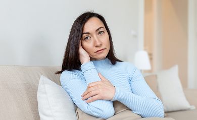 sad-depressed-tired-lonely-divorced-ill-mother-asian-woman-feeling-unwell-unhealthy-suffering-from-midlife-crisis-lockdown-social-distance 1 - Houston Wellness & Injury Clinic Houston Wellness & Injury Clinic | Conditions